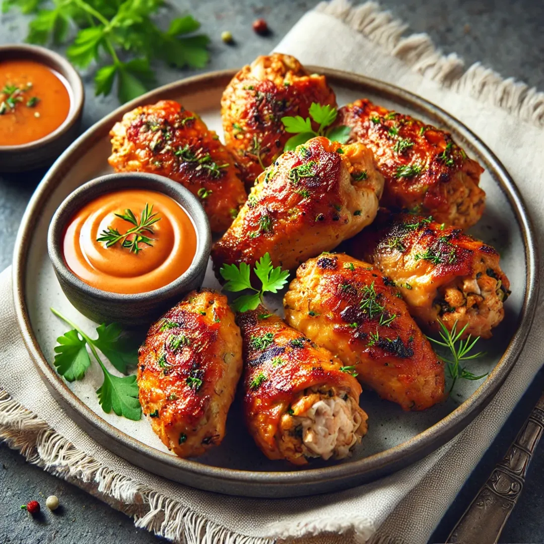 Stuffed Chicken Wings
