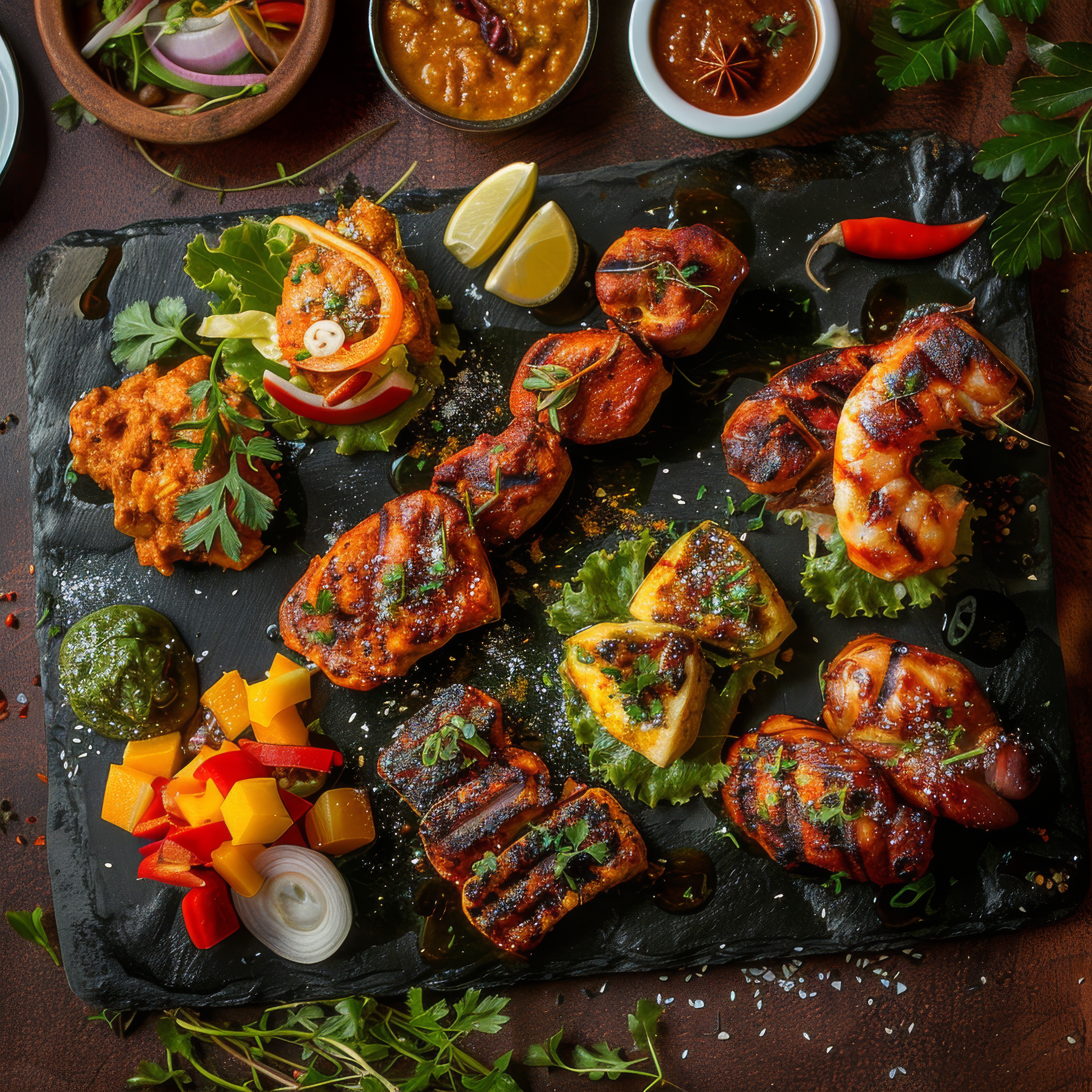 Tandoori Non Veg Platter